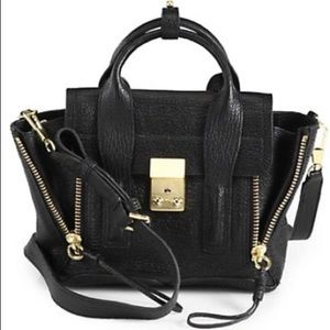 COPY - 3.1 Phillip Lim Black Leather Pashli Mini Satchel